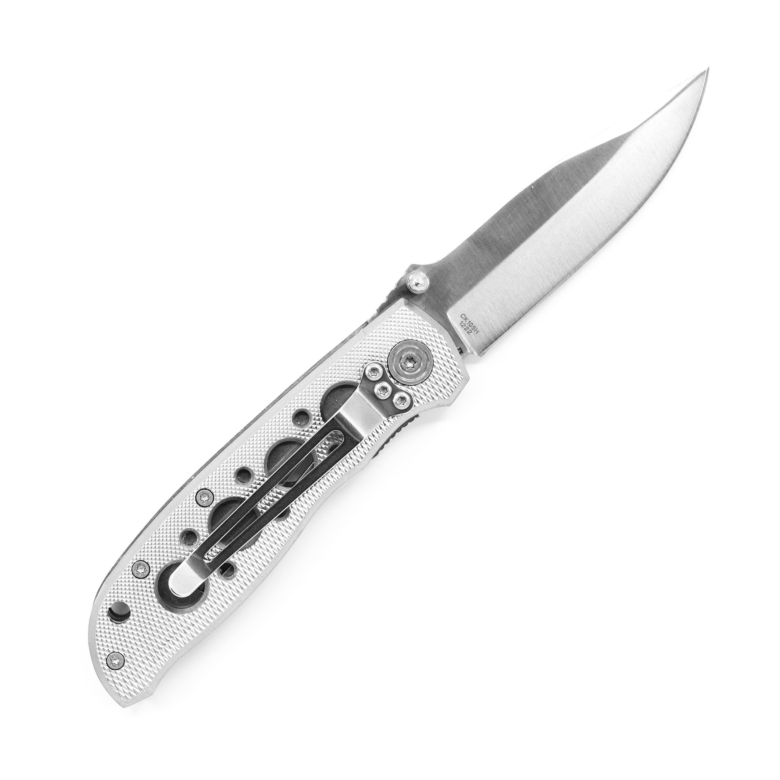 Smith Wesson Extreme Ops Folding Knife Silver Army Surplus Military