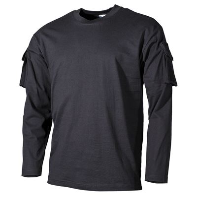 US T-shirt long sleeve VELRCO BLACK
