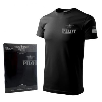 T-shirt PILOT BLACK