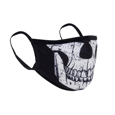 SKULL 3-Layer Polyester Face Mask
