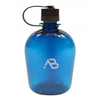 US plastic bottle 1Q transparent GEN II BLUE