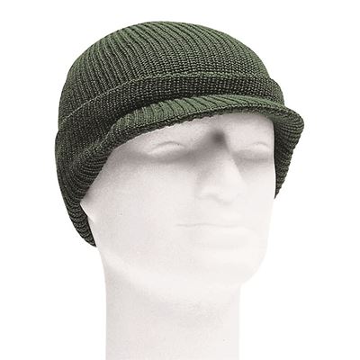 U.S. GI knitted hat polyacryl OLIVE