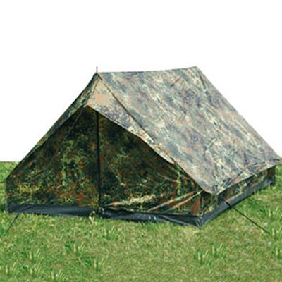 Tent MINI PACK STANDARD for 2 persons Flecktarn