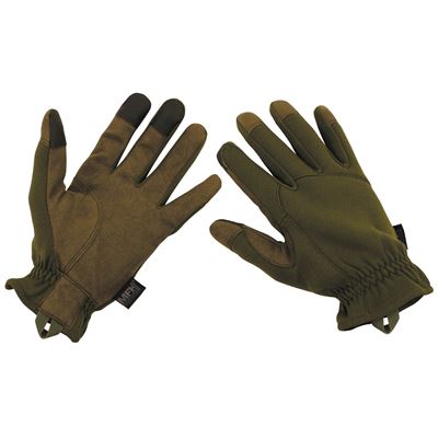 Finger gloves light OLIVE DRAB