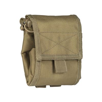 COLLAPSIBLE pouch for empty containers COYOTE