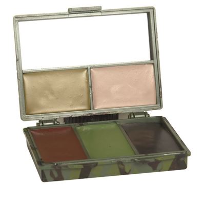 BOX camouflage colors 5 colors with mirror