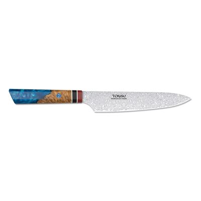 Kitchen Knife GYUTO TOKISU Damascus Blade