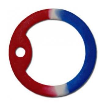 Dog Tag Silencers RED-WHITE-BLUE