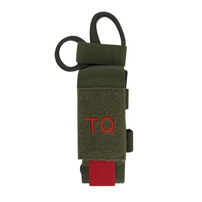MOLLE Tactical Tourniquet and Shear Holder Pouch OLIVE DRAB