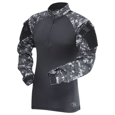 1/4 ZIP Tactical Response Combat Shirt URBAN DIGITAL/BLACK