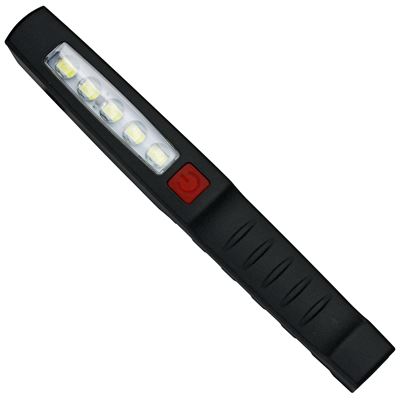 Hand Flashlight LED Rechargeable BLACK