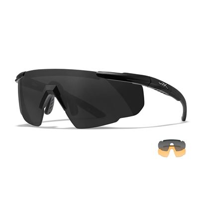 Tactical sunglasses SABER ADVANCED set II 2 lenses BLACK frame