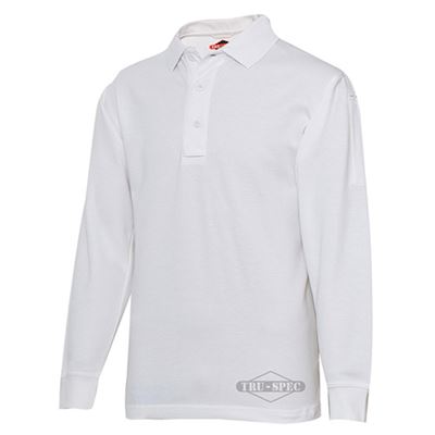 Polo Men's long sleeve 24-7 WHITE