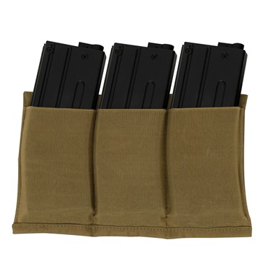 Lightweight 3Mag Elastic Retention Pouch COYOTE