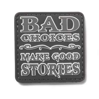 BAD CHOICES Velcro Patch