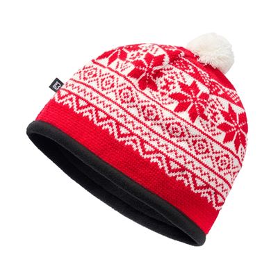 Knitted hat SNOW CAP RED