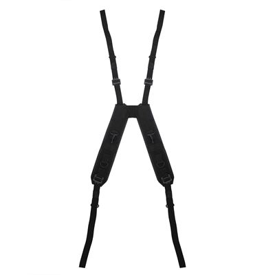 G.I. Type "H" Style LC-1 Suspenders BLACK
