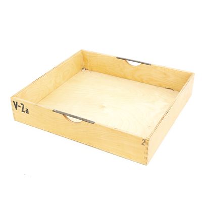 Wooden crate drawer from medical crates  9x48x44cm