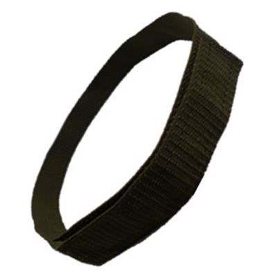 Trouser belt with velcro czech army OLIV