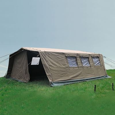 Tent NVA 5 x 5,6 M OLIV used without bars