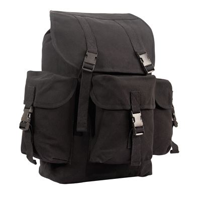 Backpack canvas Outfitter BLACK
