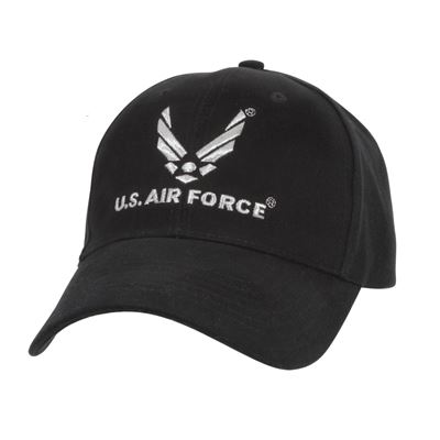 U.S. Air Force Low Profile Baseball Cap BLACK