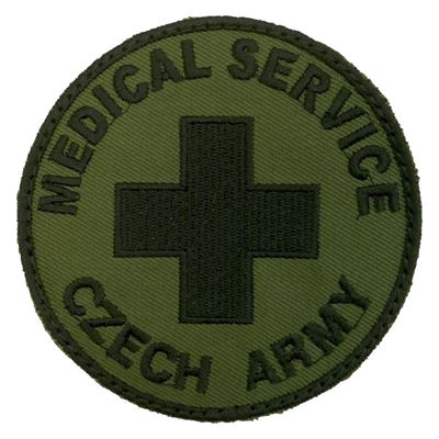 MEDICAL SERVICE CZECH ARMY VELCRO OLIV