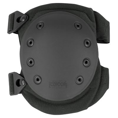 Kneepads with closing clip BLACK