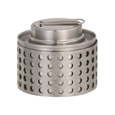Stainless Steel Alcohol Stove w/ Flame Regulator