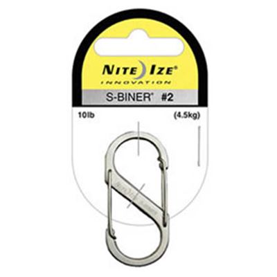 Carabiner with 5 cm stainless steel