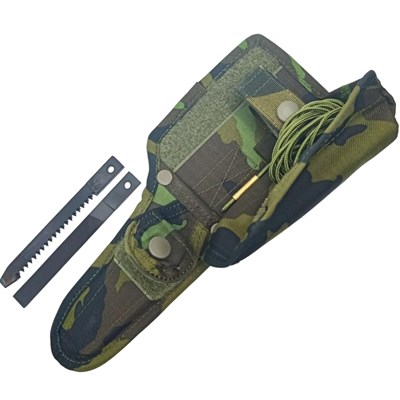 UTON 362-4 CAMOUFLAGE/K MNS sheath including accessories