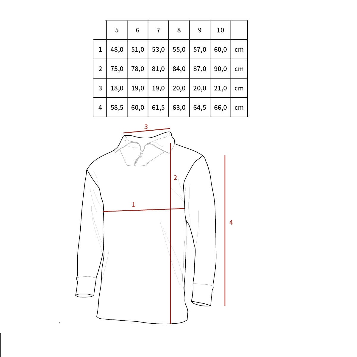 MFH int. comp. BW turtleneck shirt with zipper OLIVE | MILITARY RANGE