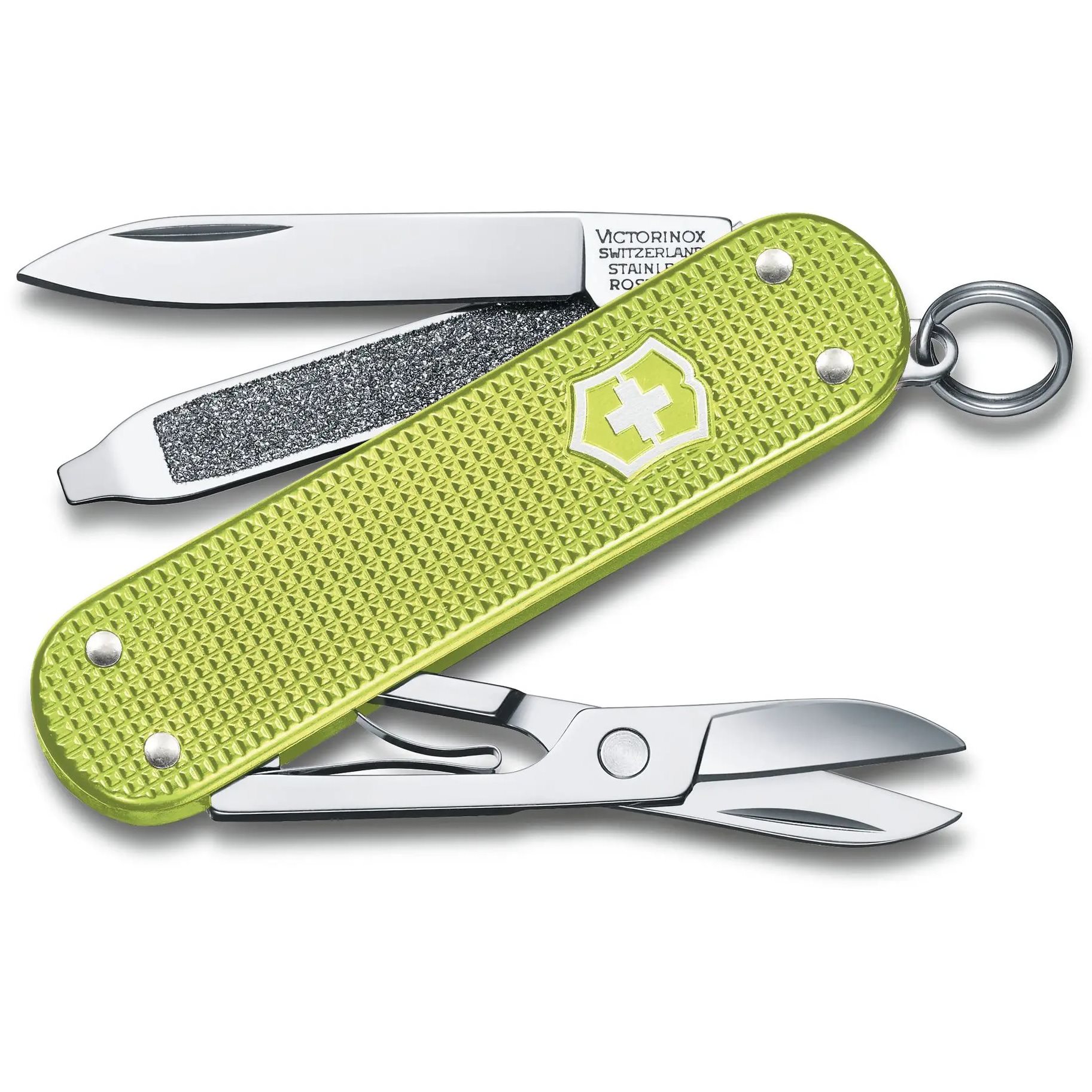 Pocket Knife CLASSIC SD ALOX LIME TWIST VICTORINOX 0.6221.241G L-11