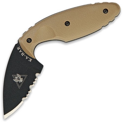 Knife Ka-Bar TDI Law Enforcement serrated blade COYOTE BROWN KA-BAR 02-1477CB L-11
