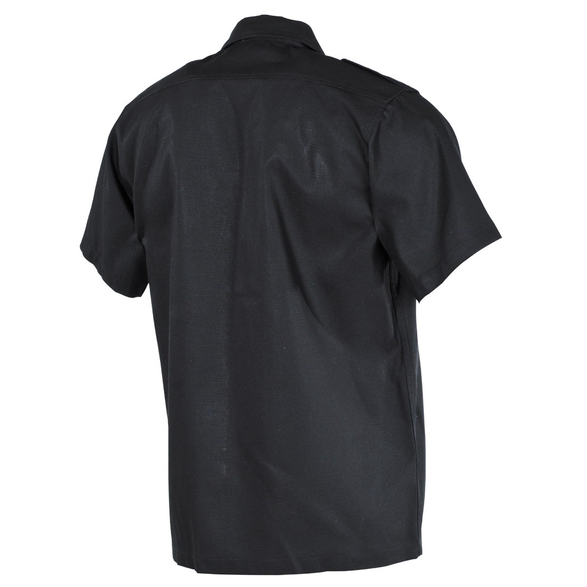 Shirt US short sleeve BLACK MFH int. comp. 02712A L-11