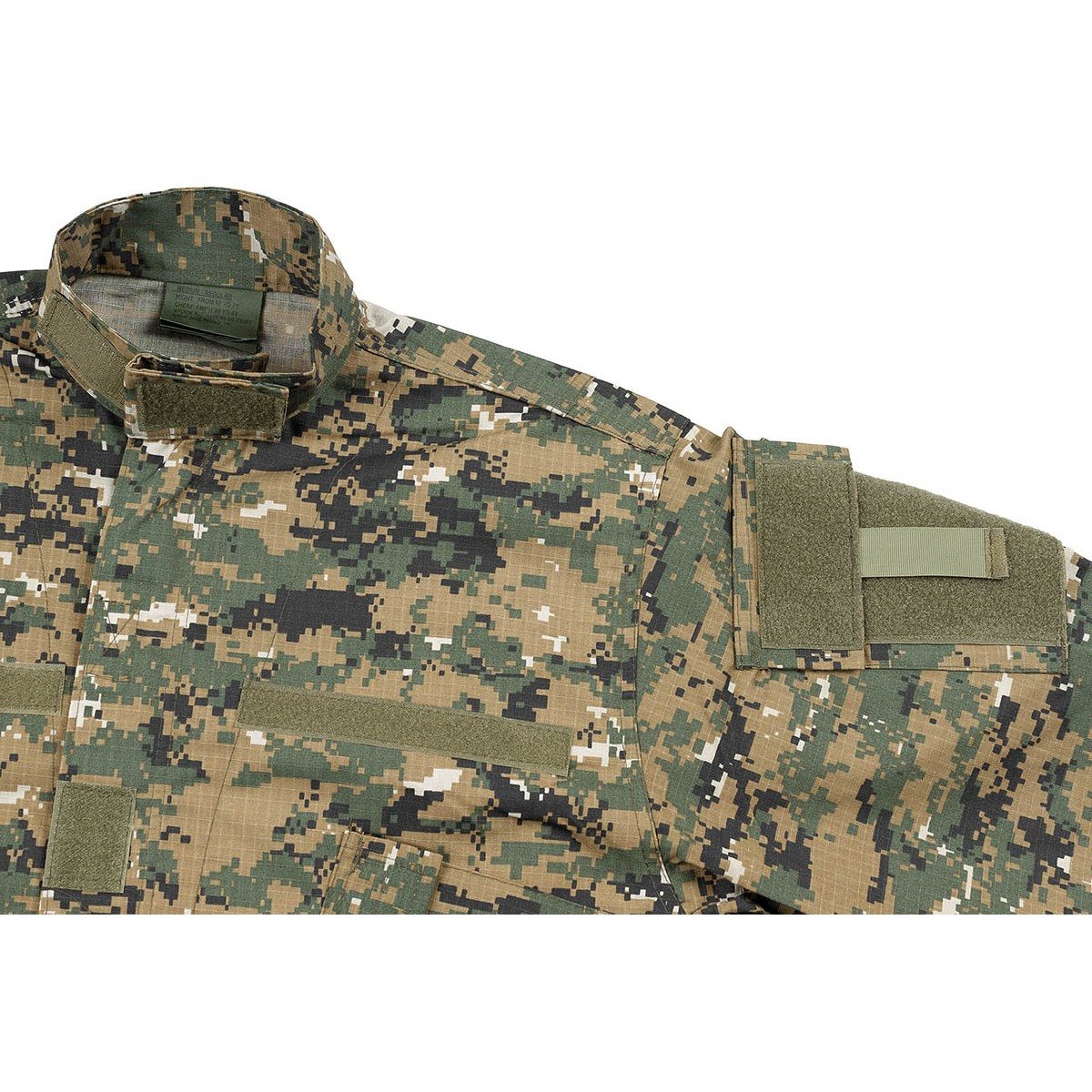 MFH ACU Mens Field Jacket Military Work Shirt Army Ripstop Digital Woodland Camo 