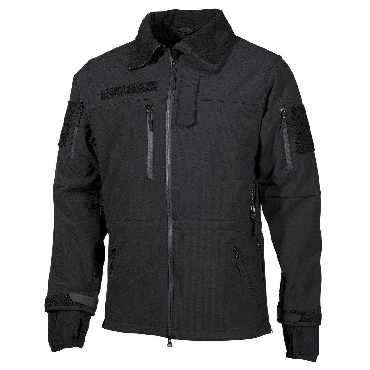 Jacket softshell HIGH DEFENCE BLACK MFH Defence 03411A L-11