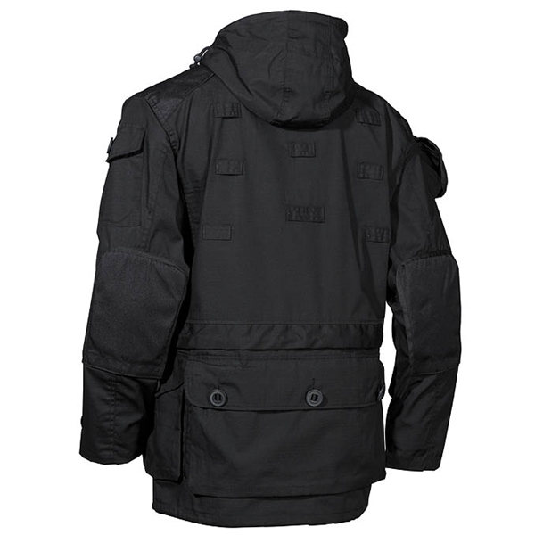 Jacket COMMANDO SMOCK BLACK MFH Defence 03482A L-11