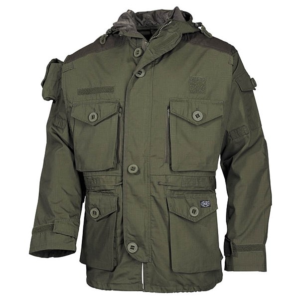 Jacket COMMANDO SMOCK OLIVE MFH Defence 03482B L-11