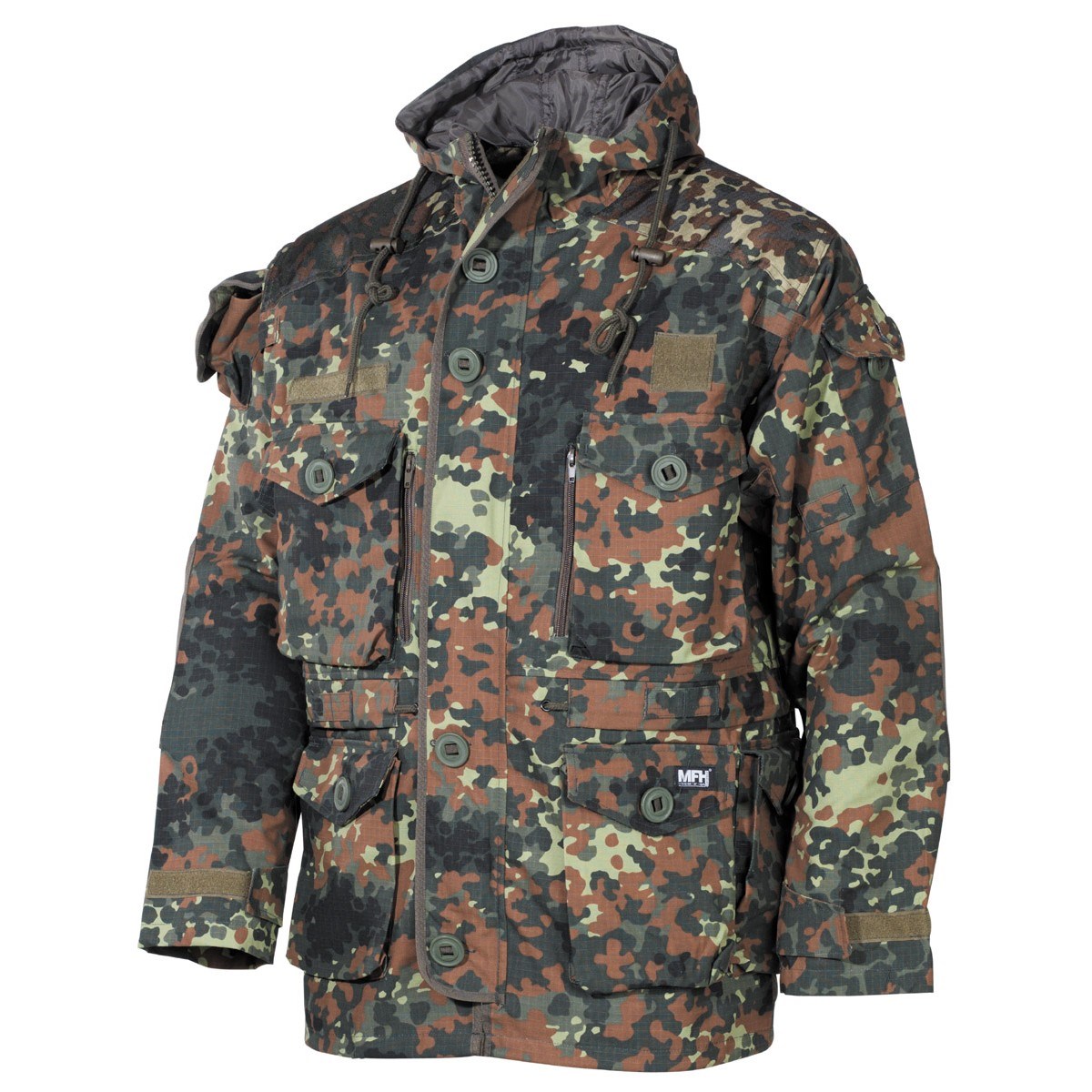 Jacket COMMANDO SMOCK FLECKTARN MFH Defence 03482V L-11