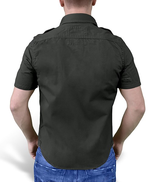 RAW VINTAGE shirt with short sleeves BLACK SURPLUS 06-3590-63 L-11