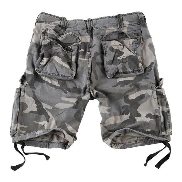 SURPLUS shorts AIRBORNE VINTAGE NIGH CAMO MILITARY RANGE