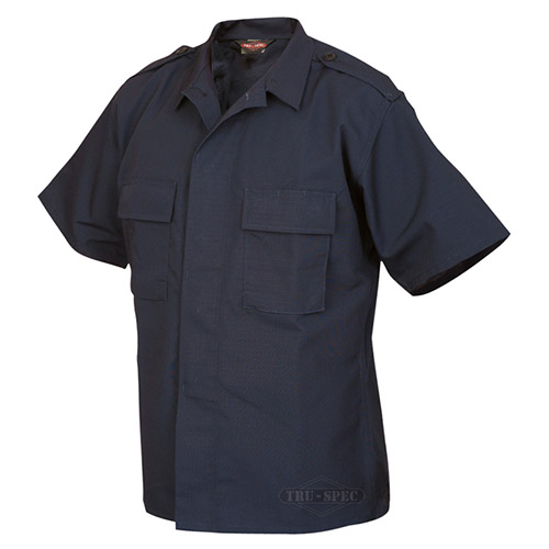 Bussiness short sleeve shirt rip-stop BLUE TRU-SPEC 10010 L-11