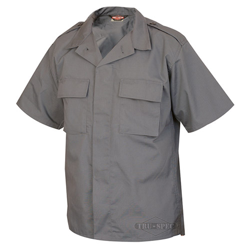 Bussiness short sleeve shirt rip-stop dark gray TRU-SPEC 10050 L-11