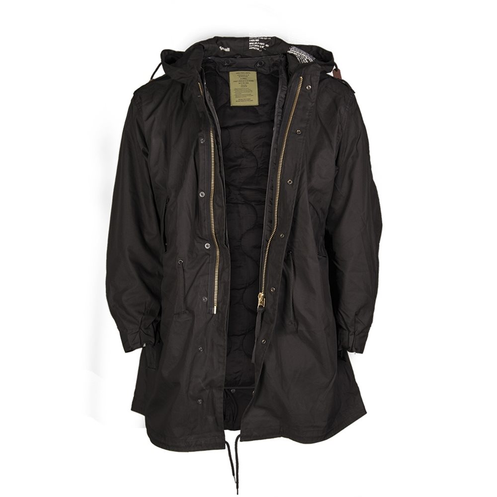 U.S. M65 jacket with liner FISHTAIL BLACK TEESAR® 10122102 L-11