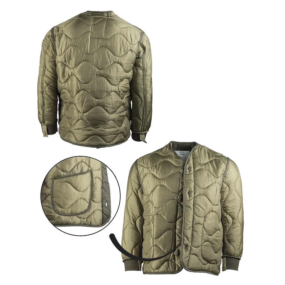Liner for US M65 Jacket OLIVE TEESAR® 10313001 L-11