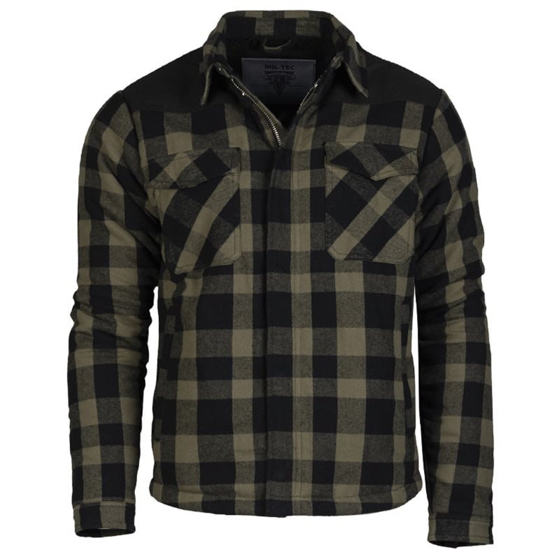 Jacket LUMBER Winter BLACK/OLIVE MIL-TEC® 10370501 L-11