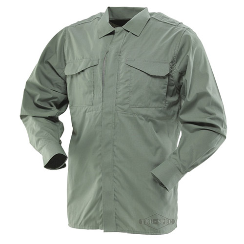 24-7 long sleeve shirt rip-stop OLIVE TRU-SPEC 24-7 10590 L-11