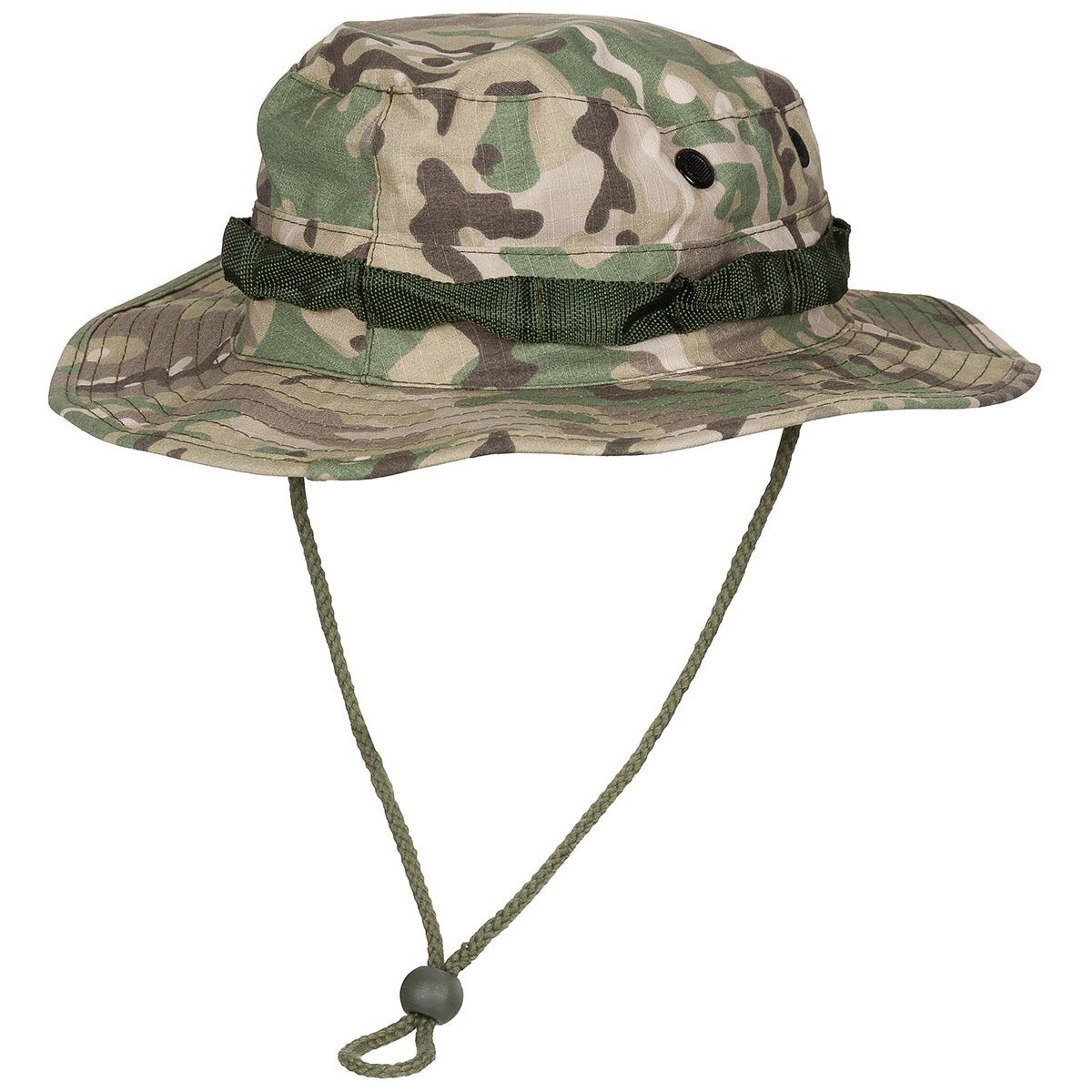 MFH US Tactical Military Ripstop Boonie Jungle Bush Hat Tropentarn Camo 