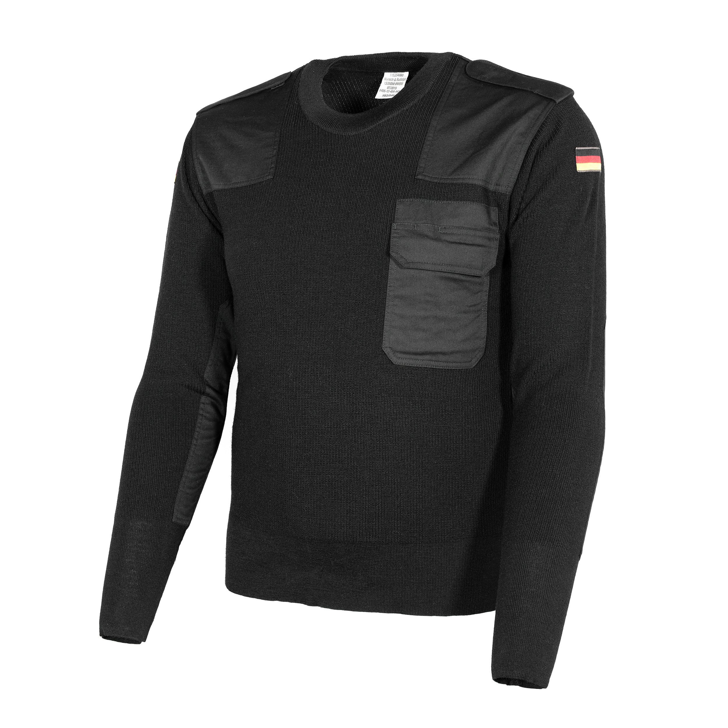 Bundeswehr BW sweater BLACK original like new MILITARY RANGE
